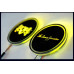 artx hyundai santa fe dm led cup holder console plates